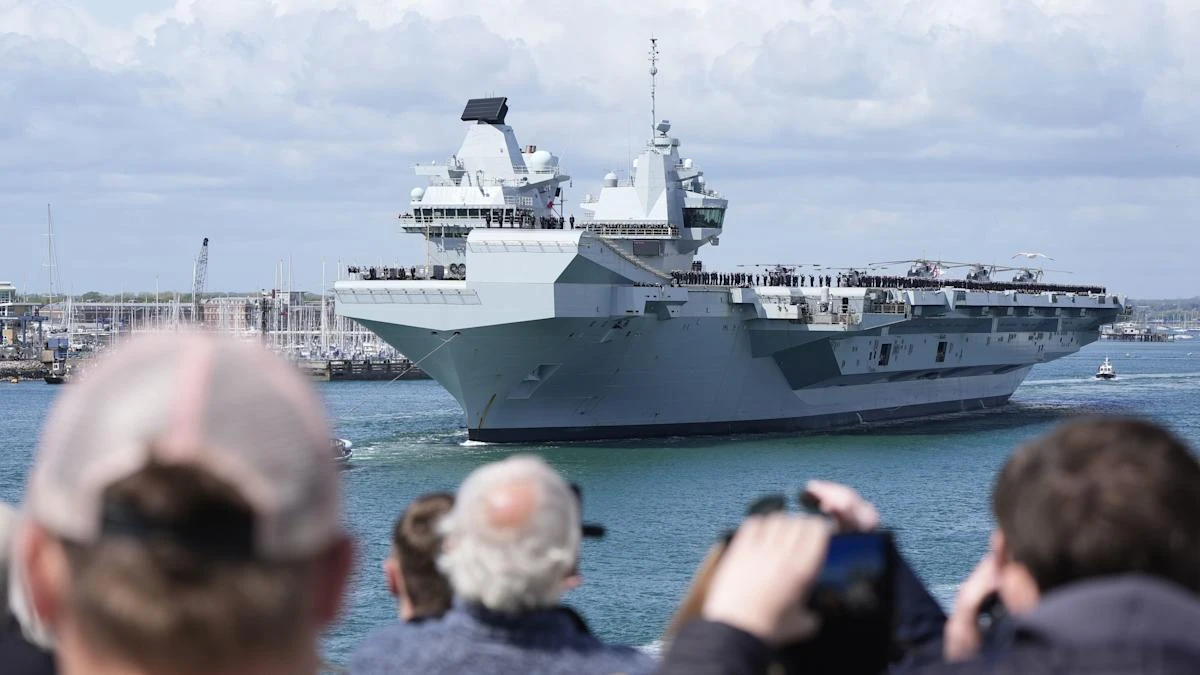 Starmer: Aircraft carrier voyage to Indo-Pacific ‘clear message of strength’