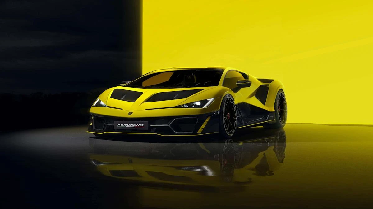 Lamborghini’s Fenomeno is a limited-edition V12-powered design celebration