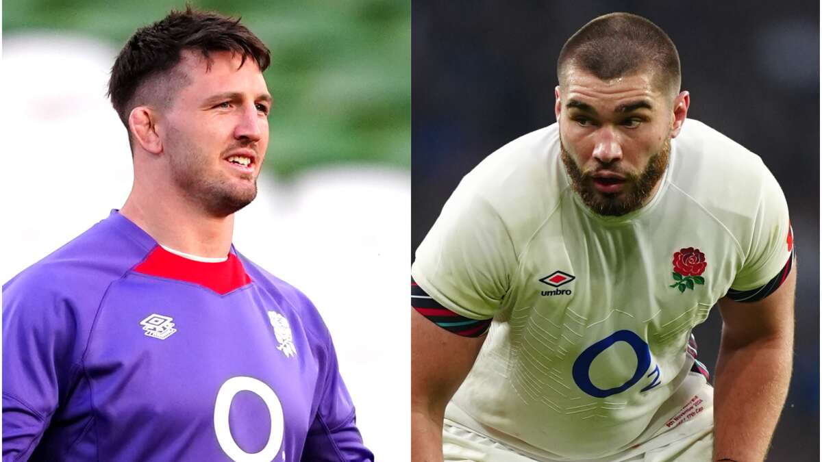 Tom Curry and George Martin set to return to full training ahead of Scotland tie