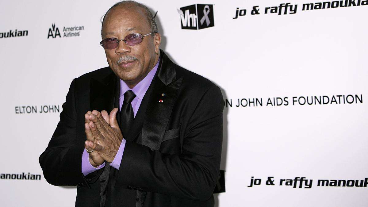 ‘Nobody had a career as incredible as Quincy Jones’ – Elton John