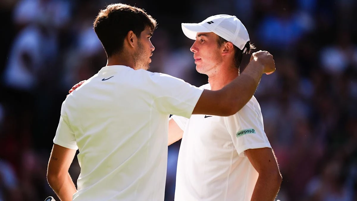 Oliver Tarvet toasts the ‘most special day’ after impressing Carlos Alcaraz