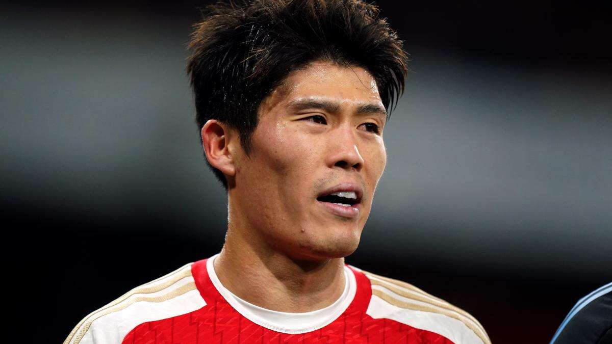 Arsenal defender Takehiro Tomiyasu out for rest of season after knee surgery