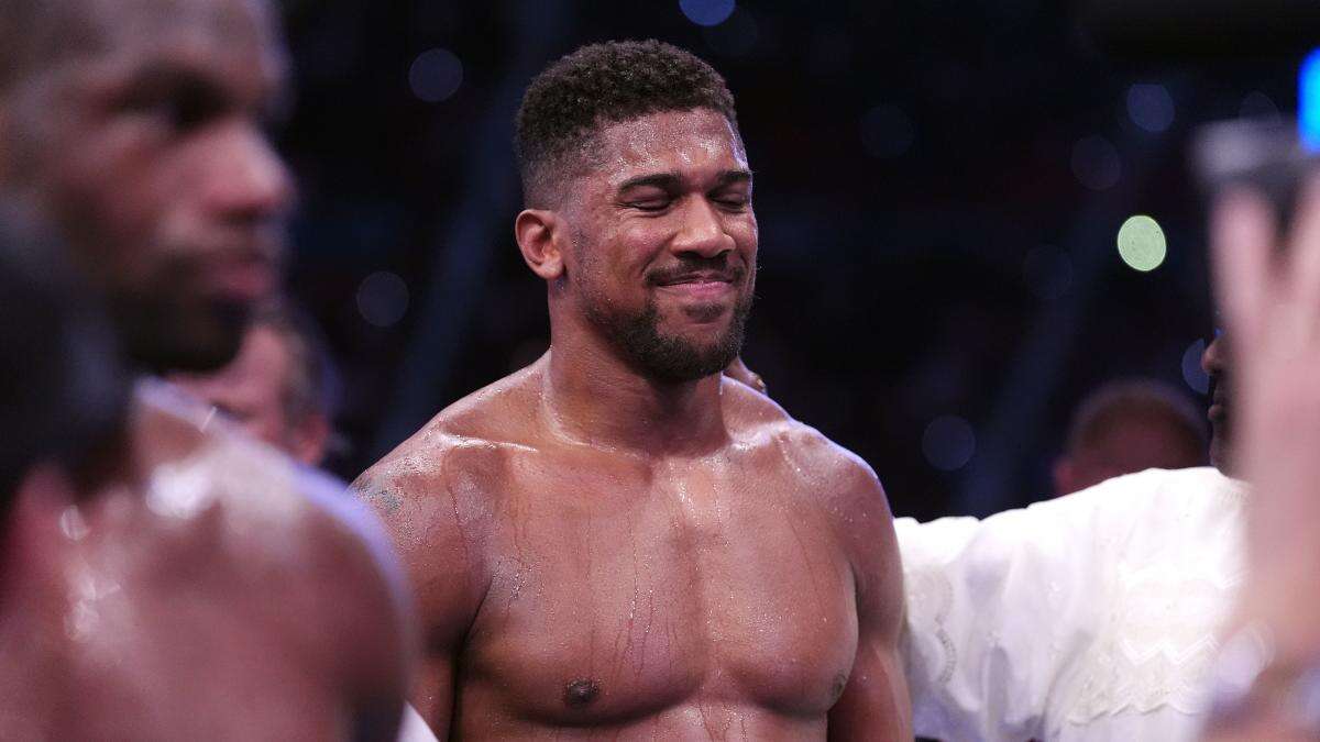 Anthony Joshua says his ‘rollercoaster journey’ in boxing is far from over