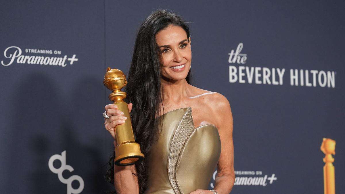 Demi Moore triumphs at Golden Globes alongside The Brutalist and Emilia Perez