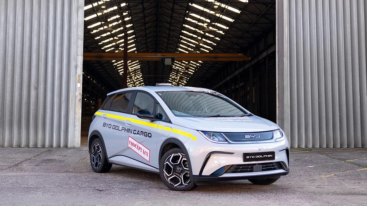 BYD plans to launch its first commercial vehicle with the Dolphin Cargo e-Van