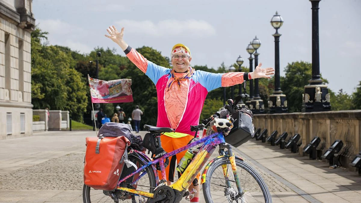 An absolute joy: Timmy Mallet completes cycle around island of Ireland