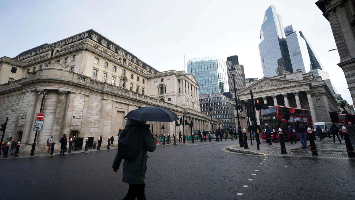 UK interest rates set to be held at 4.75% after inflation rises again