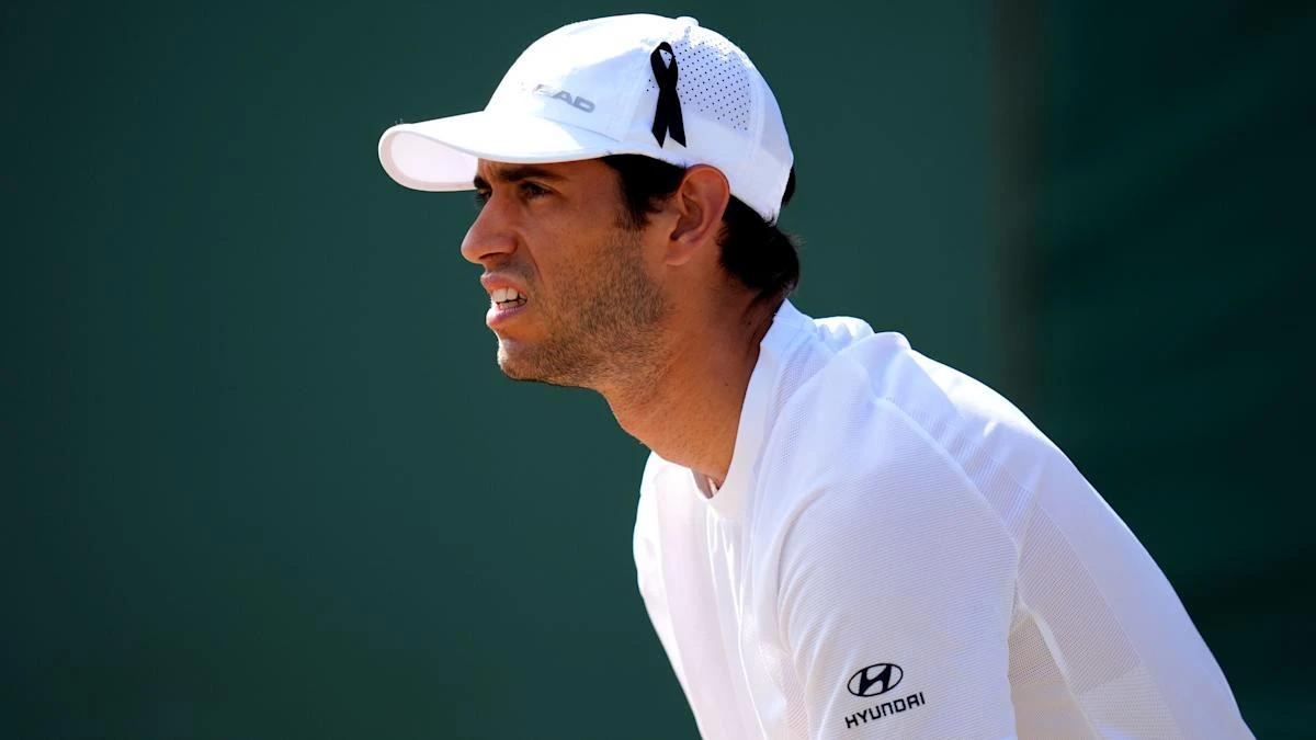 Portuguese players pay tribute to Diogo Jota during Wimbledon doubles match