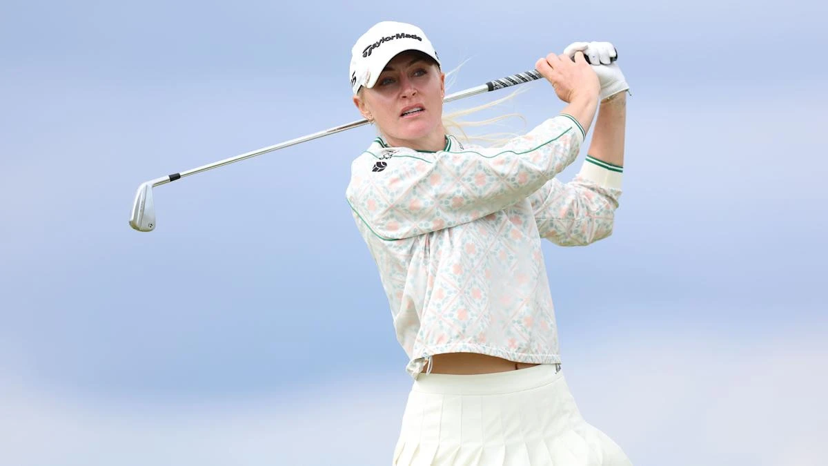 Charley Hull charges into Women’s Open contention at Royal Porthcawl