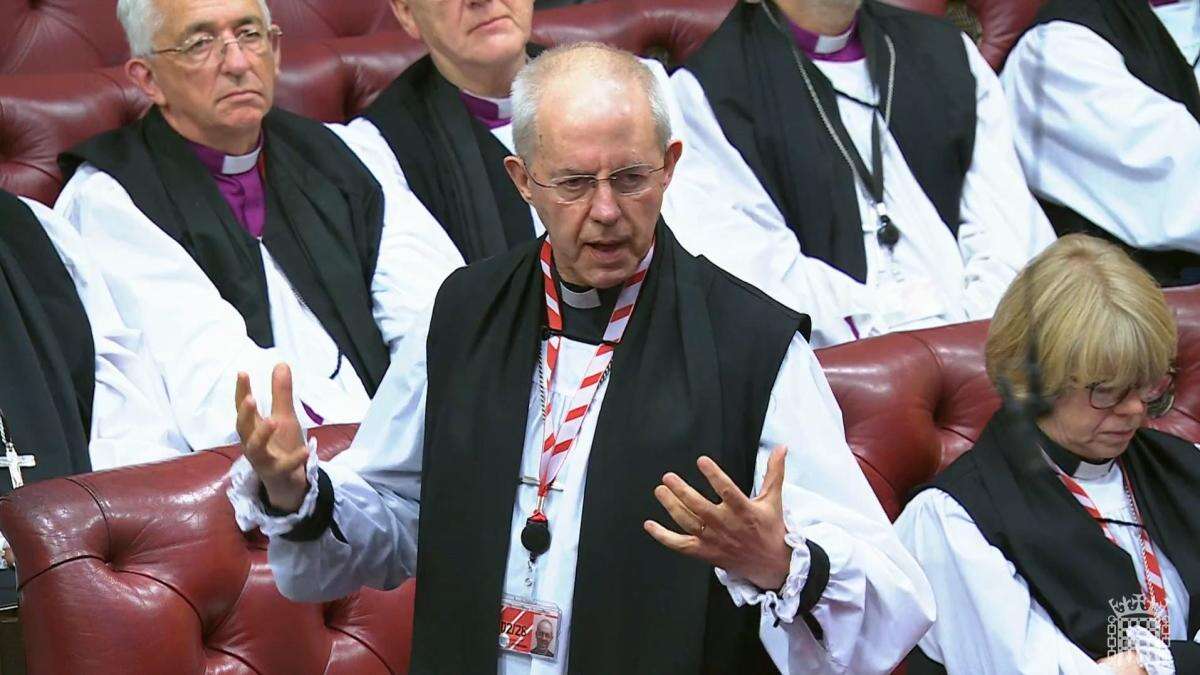 Bishop ‘disturbed’ by Justin Welby’s ‘head to roll’ final Lords speech