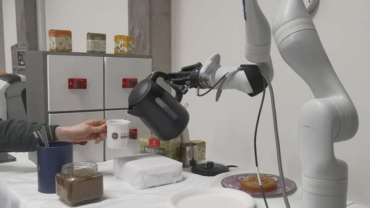 Coffee-making robot ‘glimpse into future where intelligent machines commonplace’