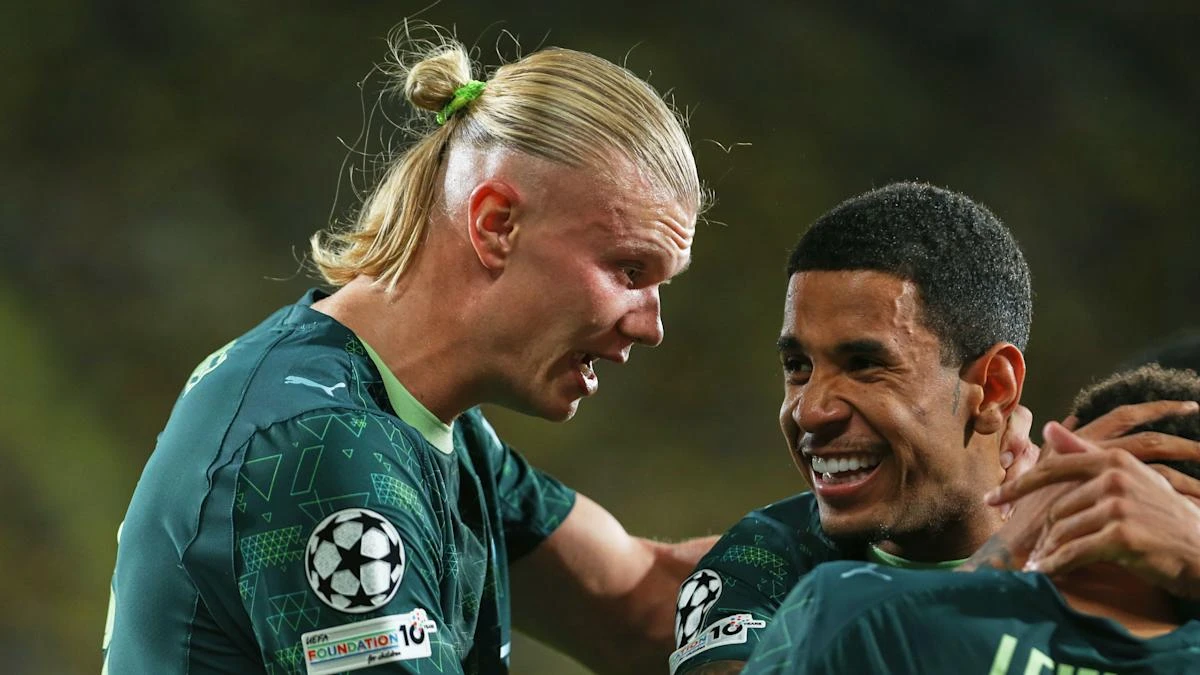 Erling Haaland continues Champions League love affair with goal in Man City win