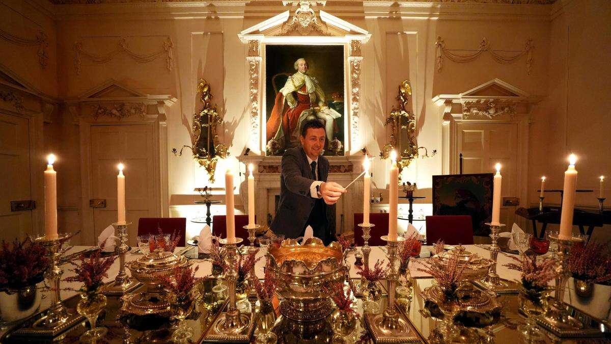 Dine like a King in Charles’ favourite room at Scottish mansion