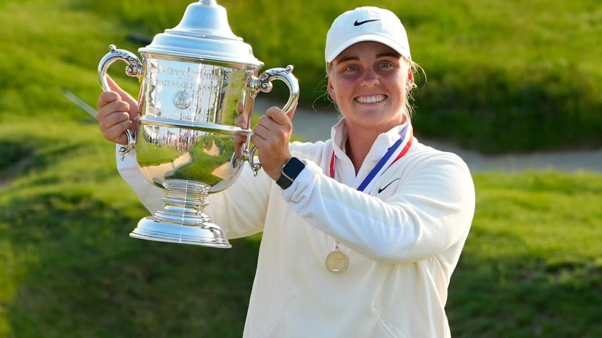 Sweden’s Maja Stark fends off Nelly Korda to clinch US Women’s Open title
