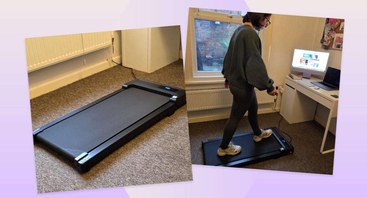 This walking pad makes hitting 10,000 steps easy