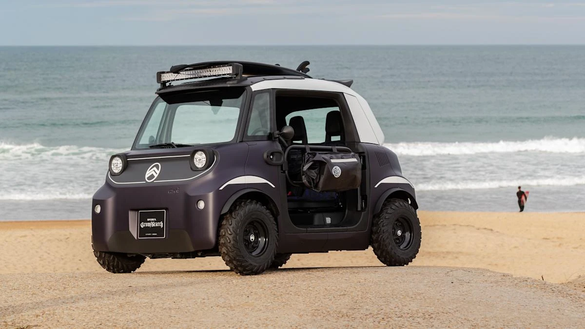 Citroen’s Ami Buggy heads for the beach with new Rip Curl edition