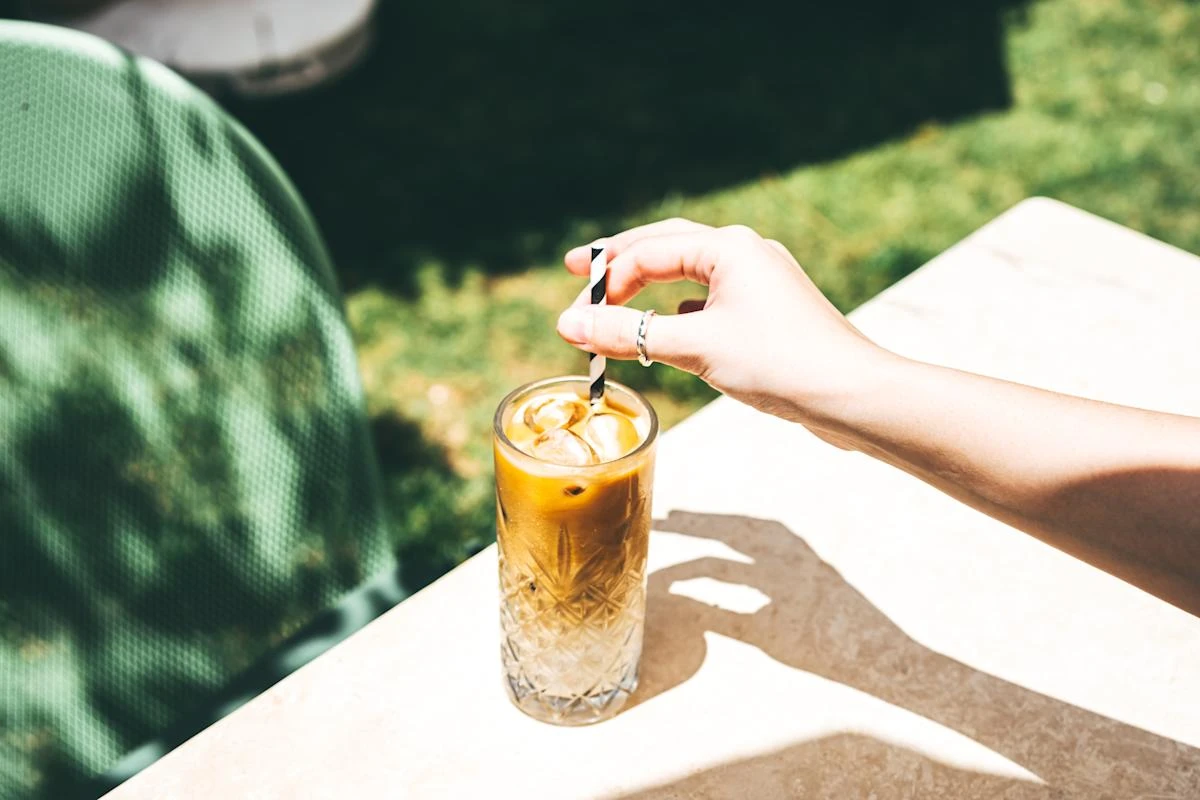 Why you shouldn't drink iced coffee on a hot day