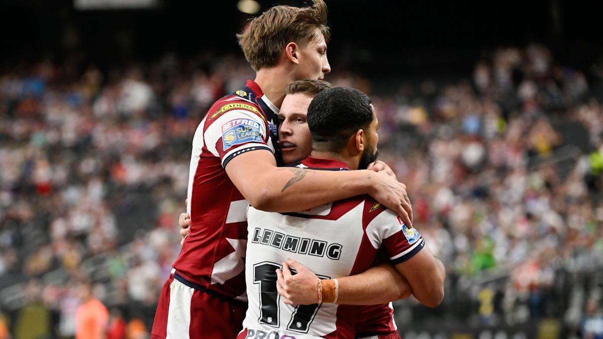 Wigan put on a show to ease past Warrington during historic clash in Las Vegas