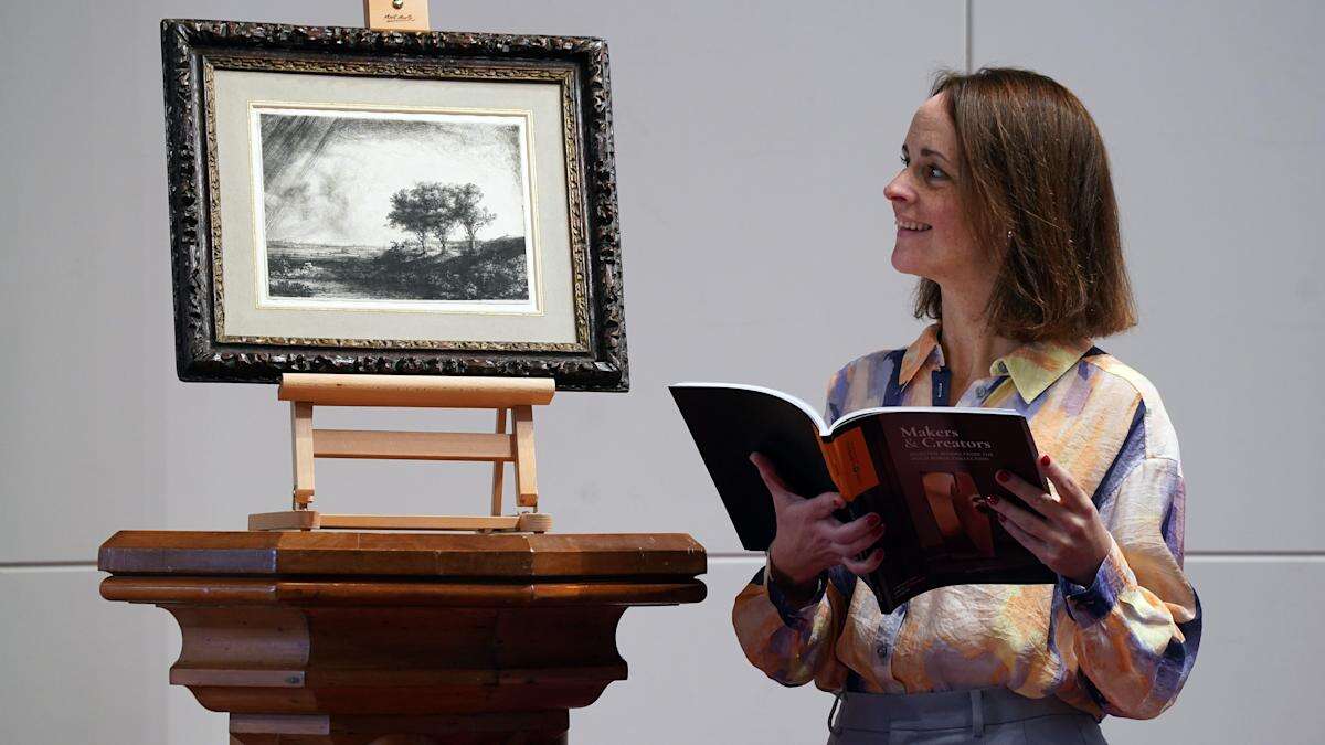 Arts and crafts charity boosted by sale of Rembrandt etching for £225,200