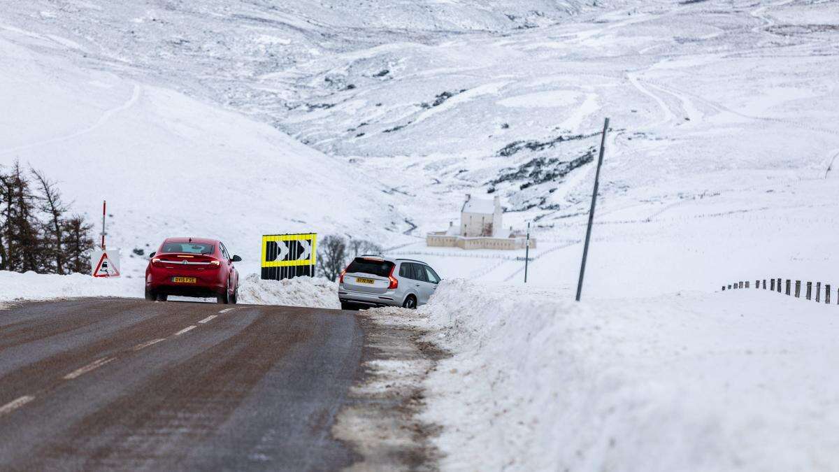 Snow and ice causes school closures in north-east Scotland