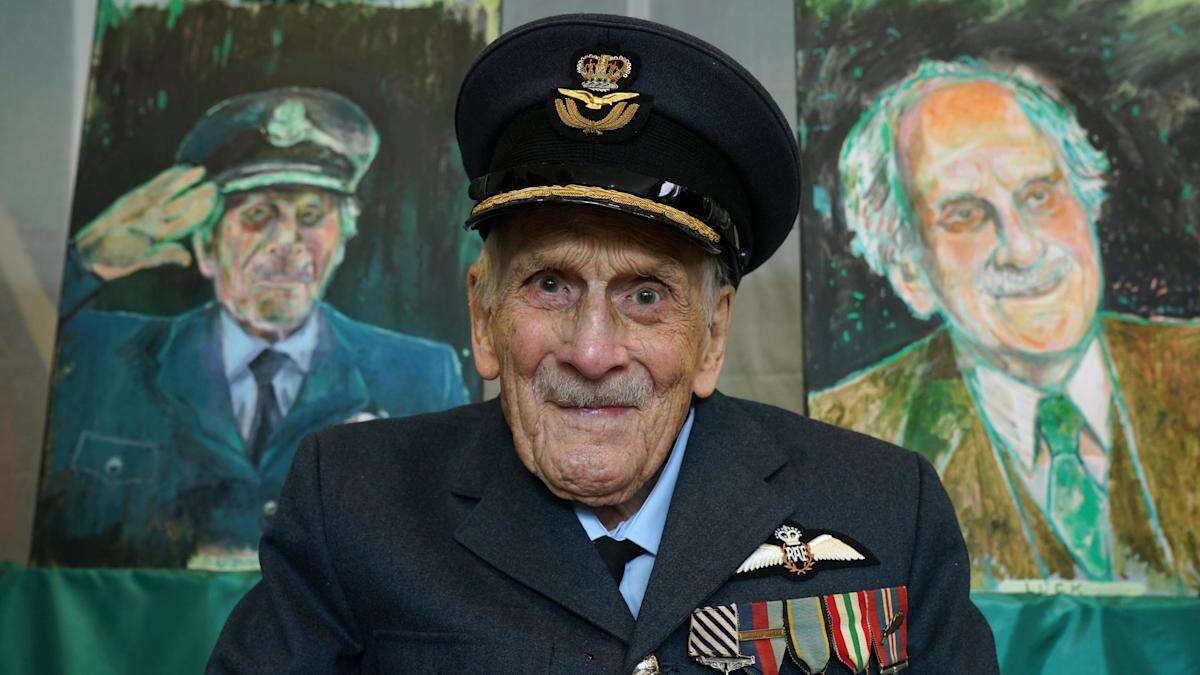 Last surviving Battle of Britain pilot Paddy Hemingway dies aged 105