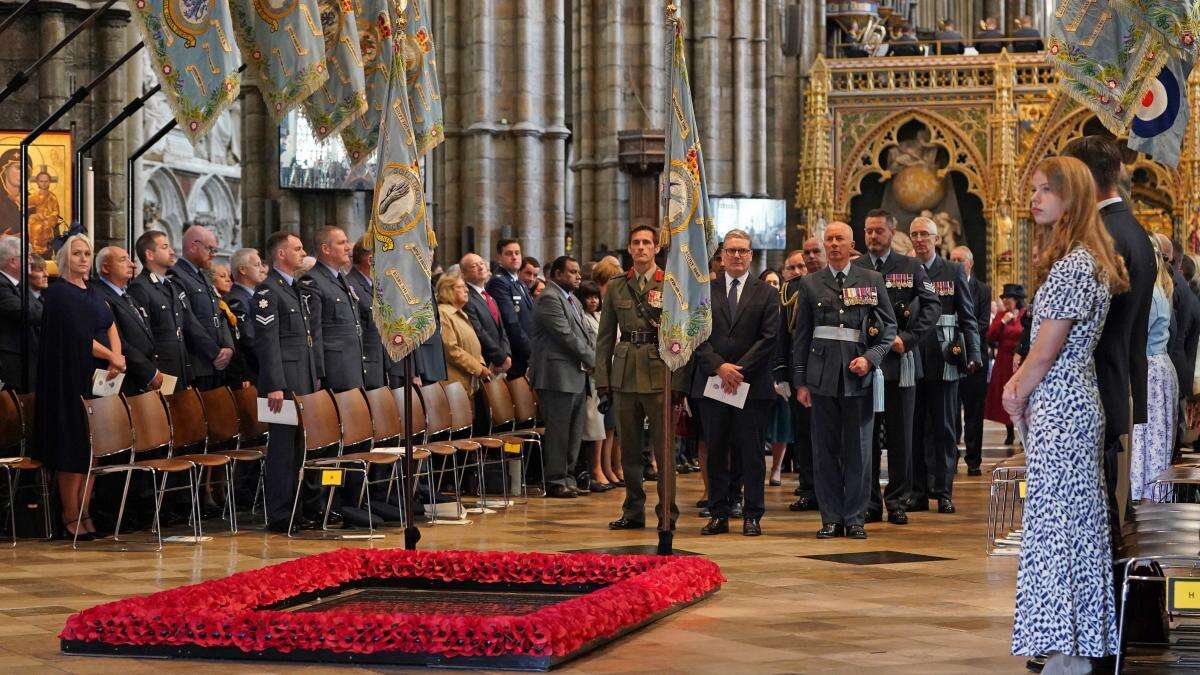 Starmer and Sunak attend annual Battle of Britain service at Westminster Abbey