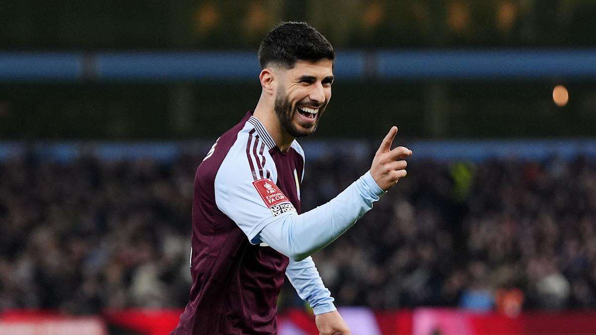 Marco Asensio brace guides Aston Villa into FA Cup quarter-finals