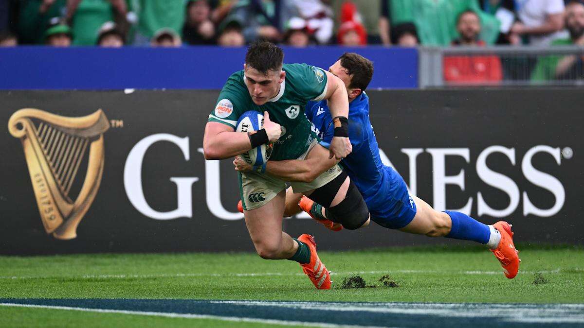 Dan Sheehan stars as Ireland sign off with slim success over Italy