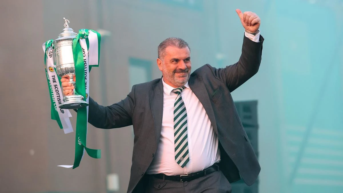 Celtic contenders: Ange Postecoglou and Scott Brown in frame for Parkhead return