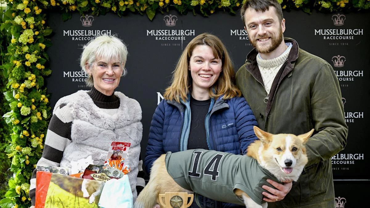 Winner of Corgi Derby all smiles after beating furry competitors
