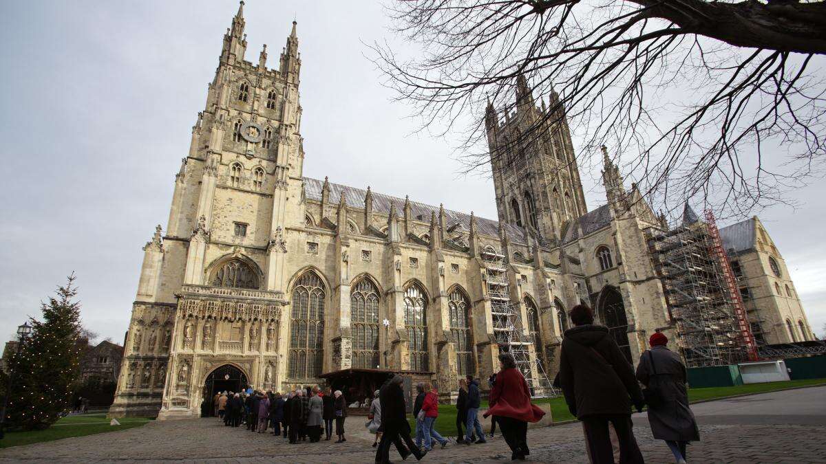 Historic Christmas market returns to Canterbury Cathedral after 200 years