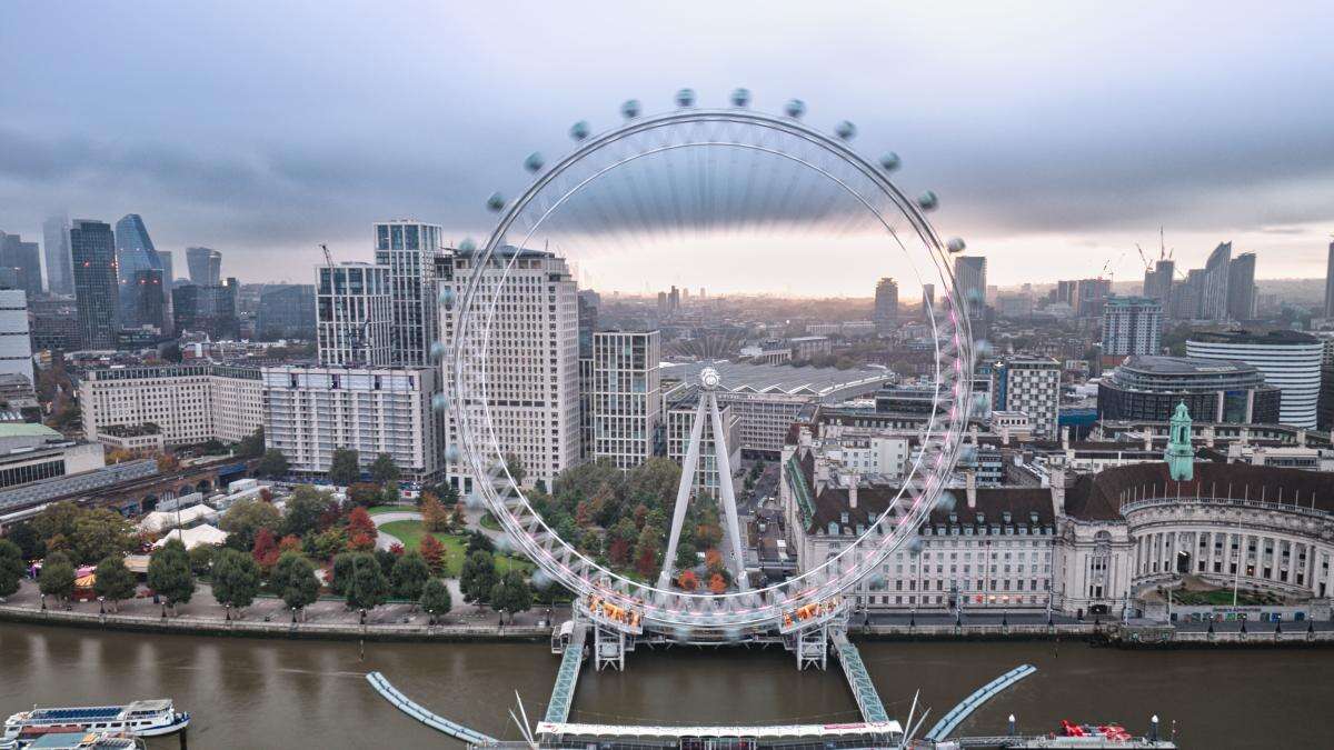 London Eye to take rare backwards spin to mark the end of British Summer Time