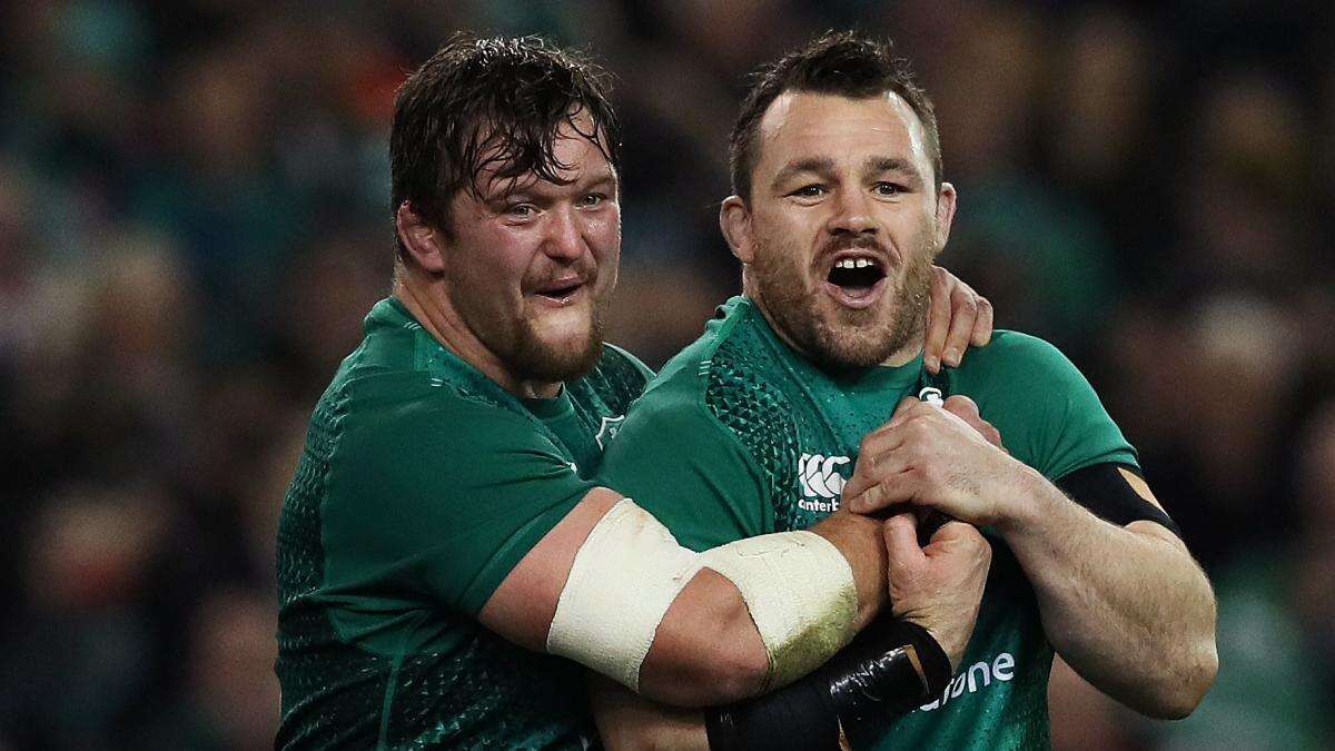 Andrew Porter says veteran mentor Cian Healy remains a ‘huge asset’ for Ireland