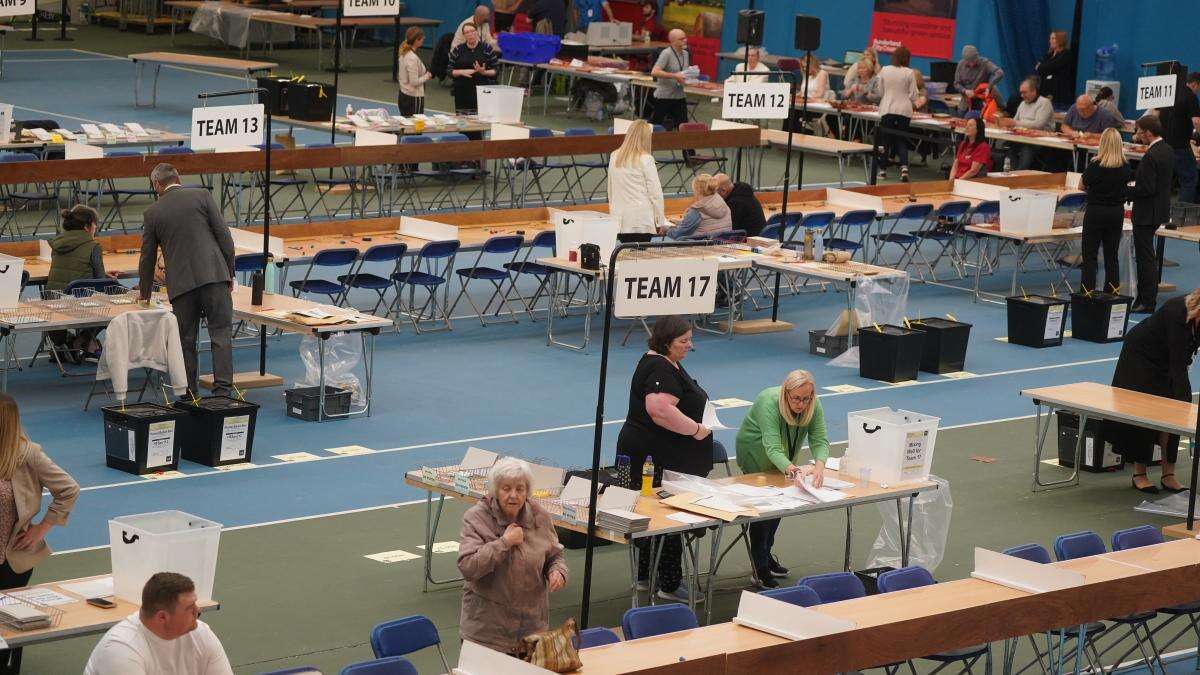 Live: Counts to get under way as polls close soon in General Election 2024