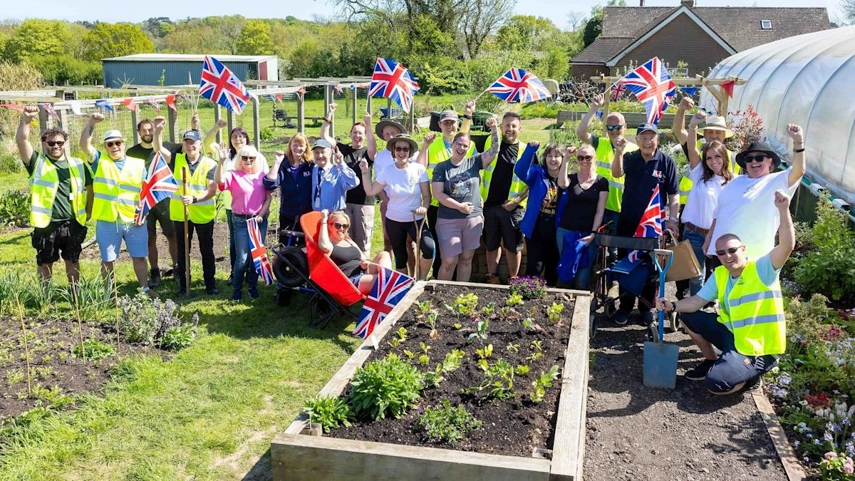 National Lottery millionaires help build VE80 pathway for veterans’ charity