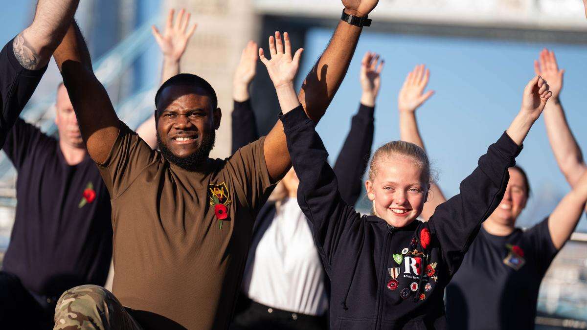 Ruby, 10, among youngest attendees to join veterans at 2024 Poppy Appeal launch