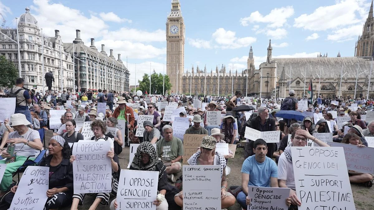 Activists urge Met Police chief to halt arrests at Palestine Action ban protest