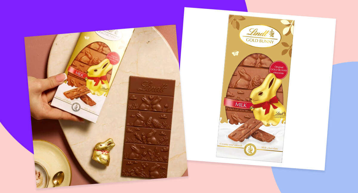 Lindt's Gold Bunny now comes in chocolate bar form