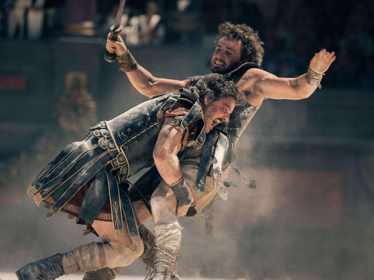 Gladiator 2's flooded Colosseum scene is causing a big historical debate