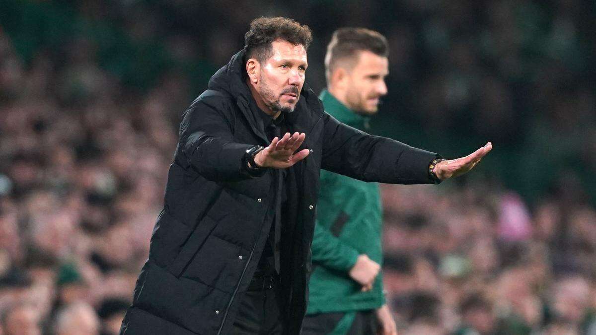 Diego Simeone and Atletico Madrid staying positive after tough week