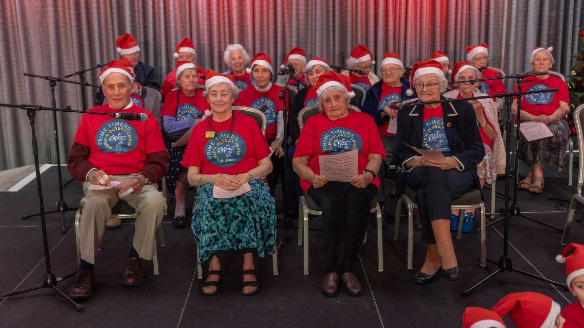 Care home residents break record for world’s oldest choir with average age of 94