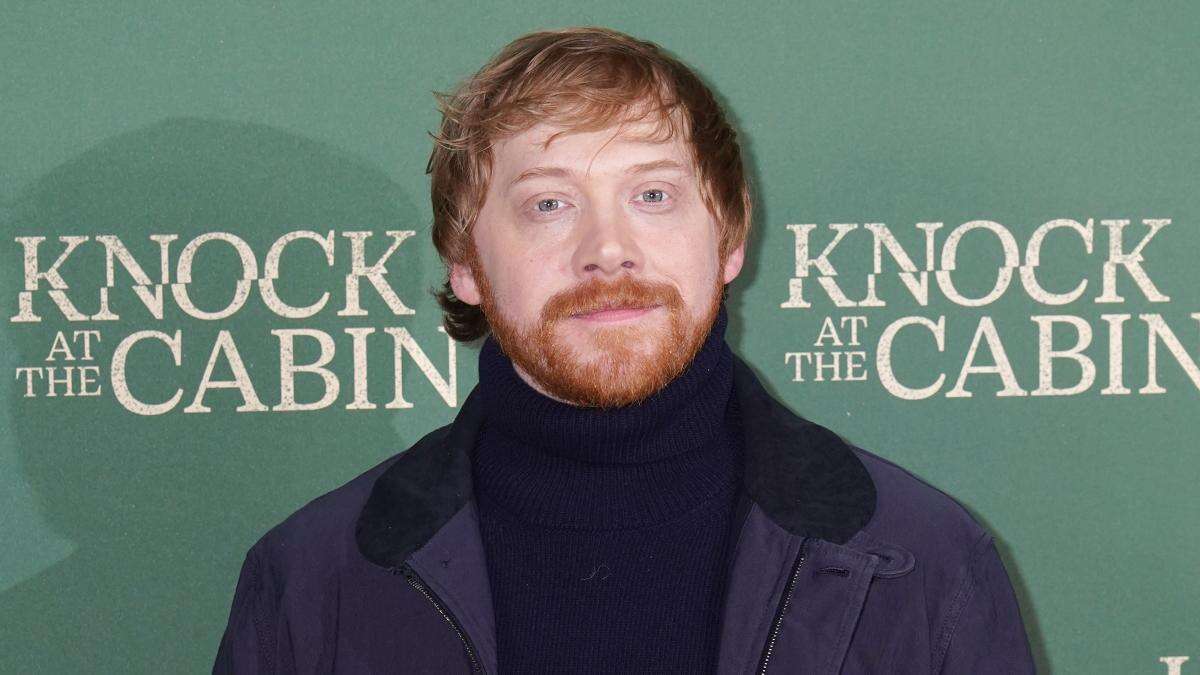 Harry Potter’s Rupert Grint ‘starstruck’ as he meets footballer James Maddison