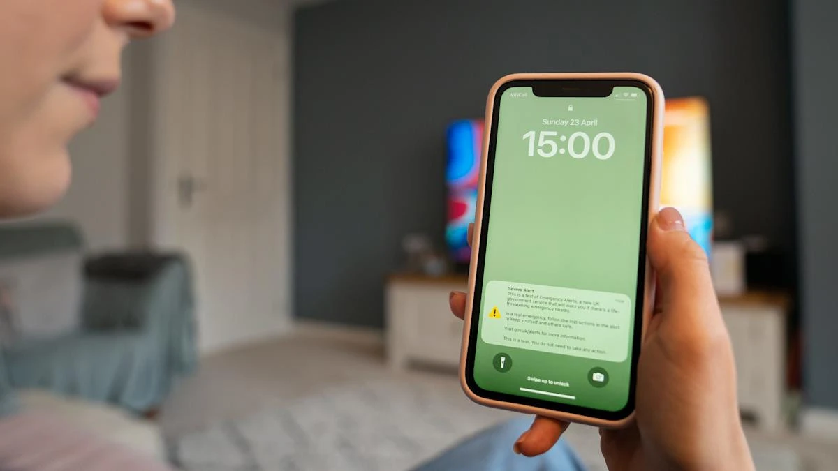 Sirens blare from mobile phones in test of national emergency alert system