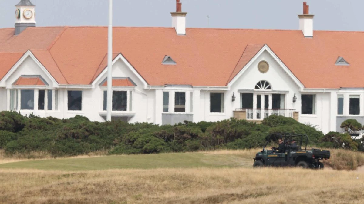 Further arrest over damage at Donald Trump’s golf course in Ayrshire