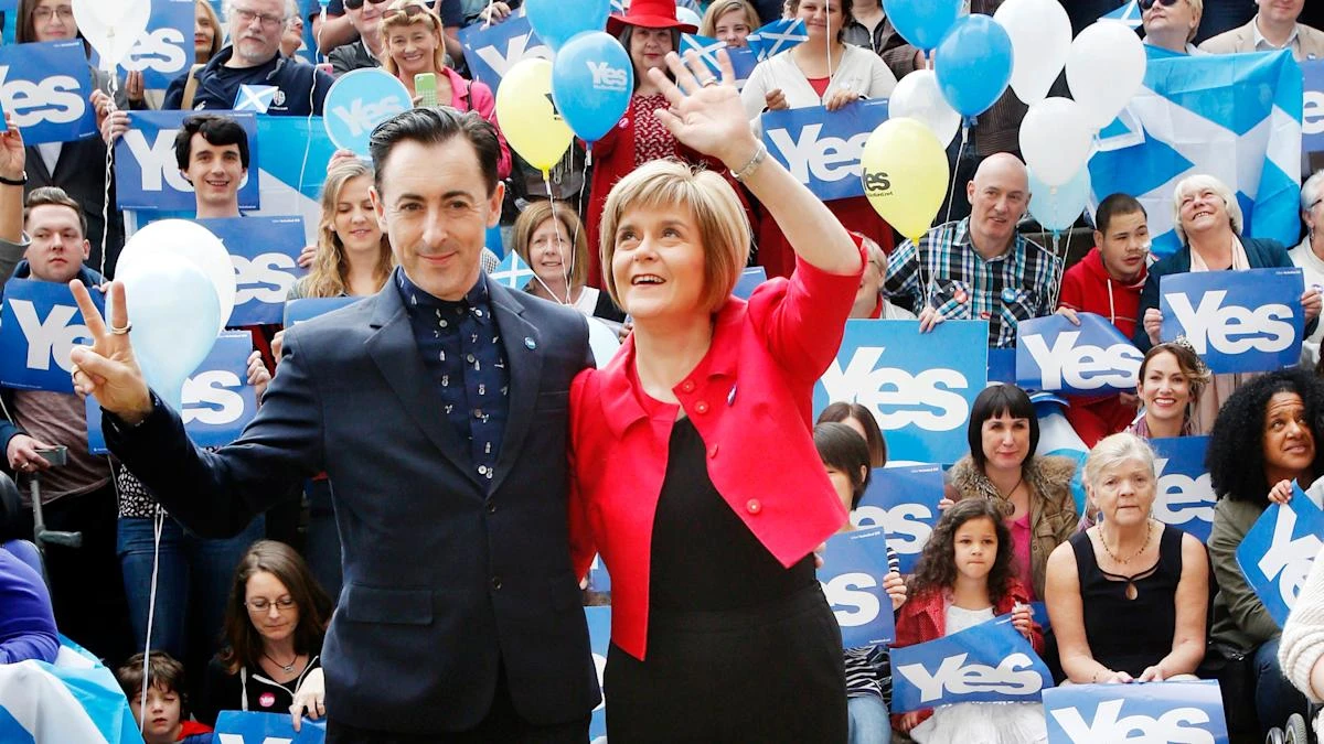 Alan Cumming: I’ve seen Nicola Sturgeon blossom since she quit as first minister