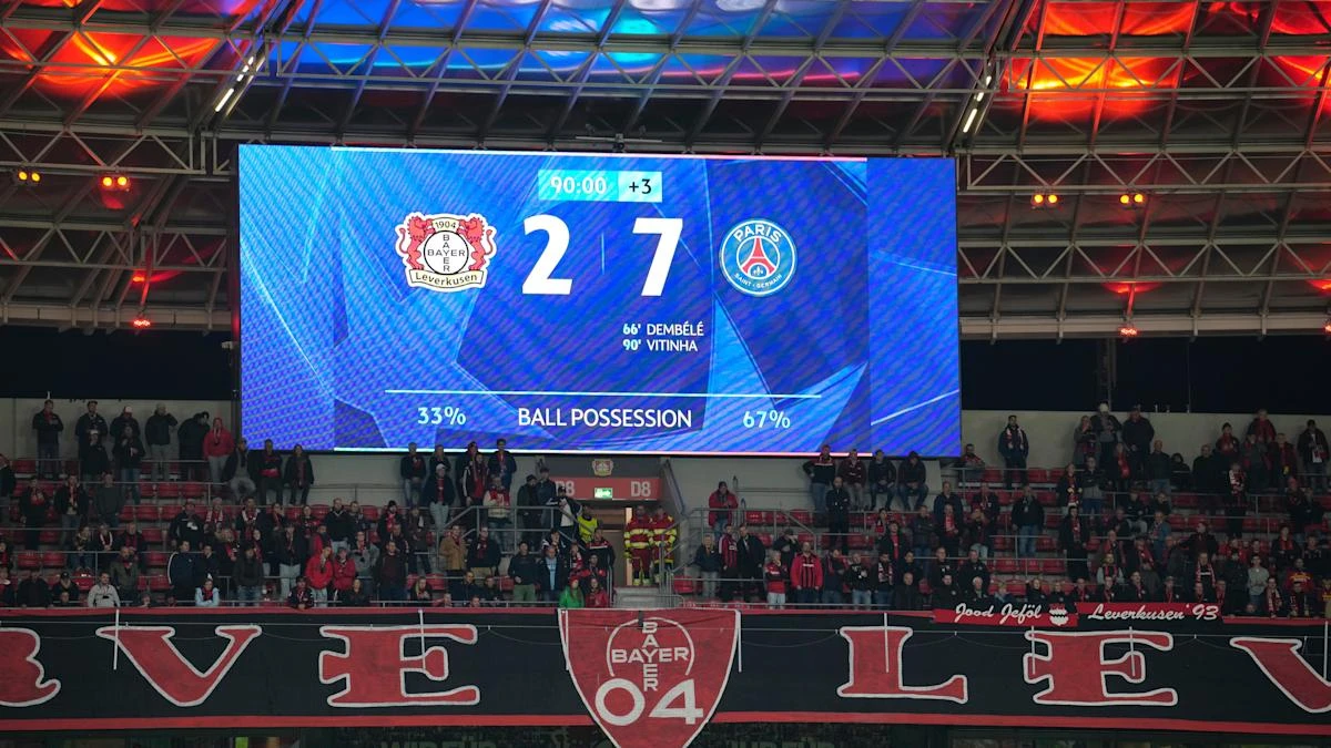 Champions League round-up: PSG score seven while Barcelona and PSV hit six