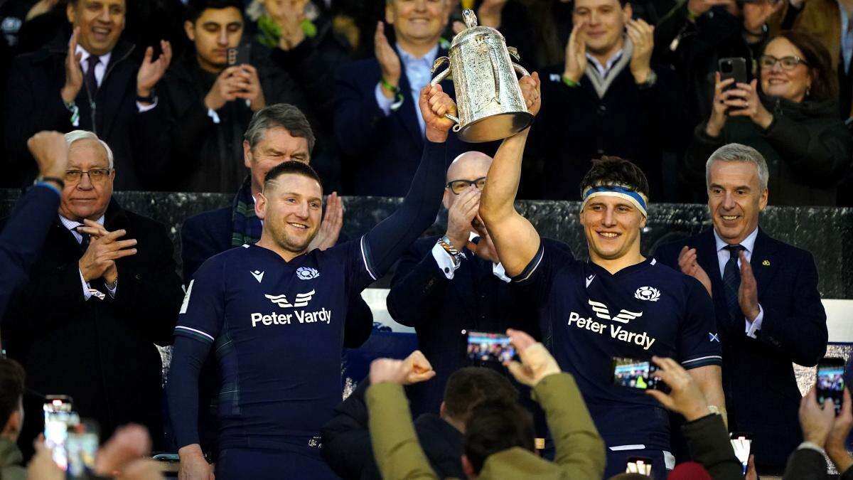 Finn Russell’s Calcutta Cup availability delights Scotland co-captain Rory Darge