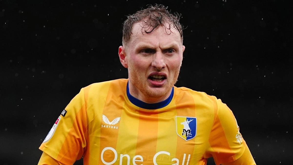George Maris’ brace helps Mansfield edge past plucky Harrogate
