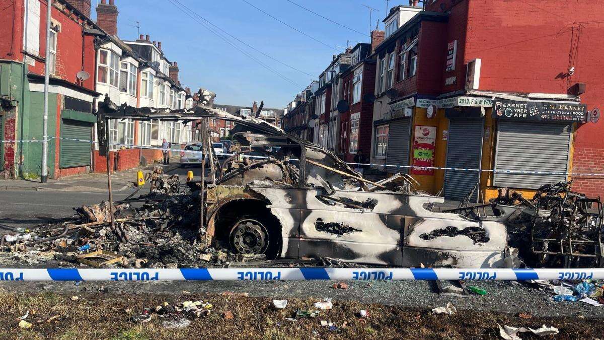 Boy, 12, pleads guilty to violent disorder after disturbances in Leeds suburb