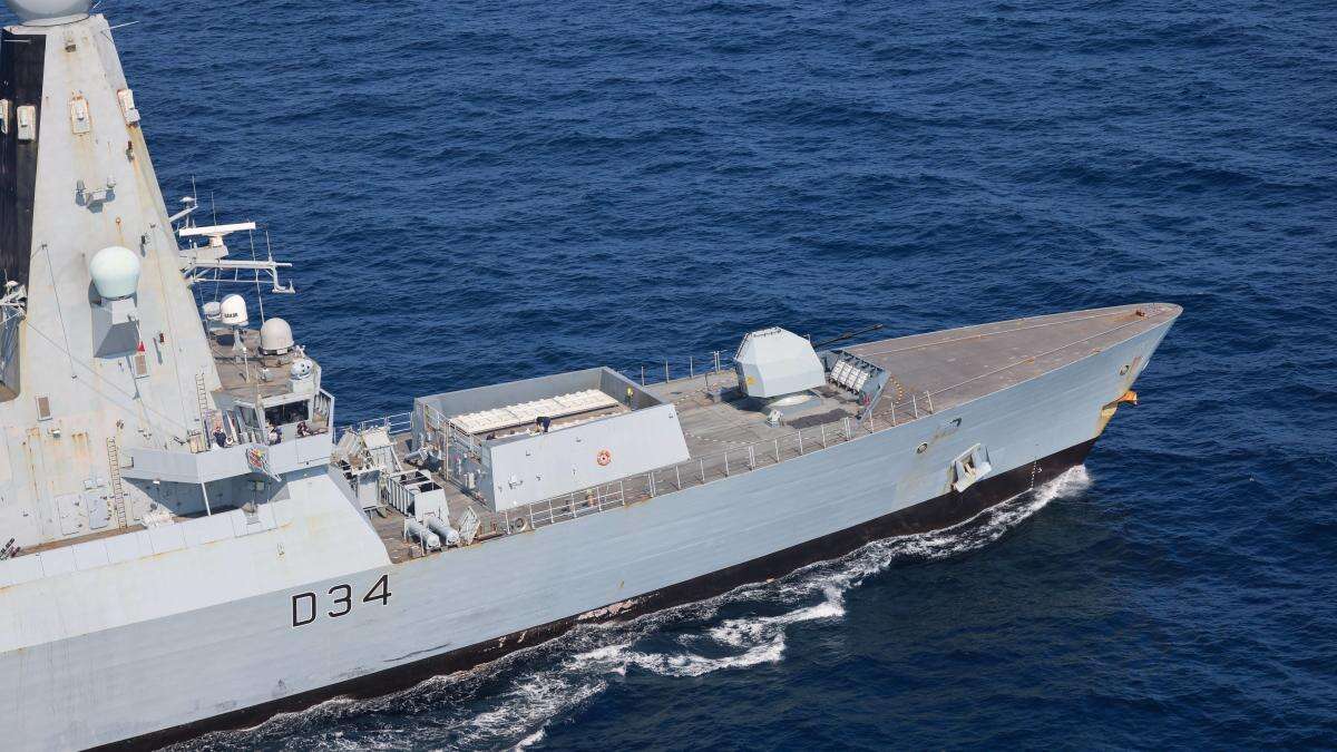 HMS Diamond to return to UK after protecting shipping from Houthi attacks